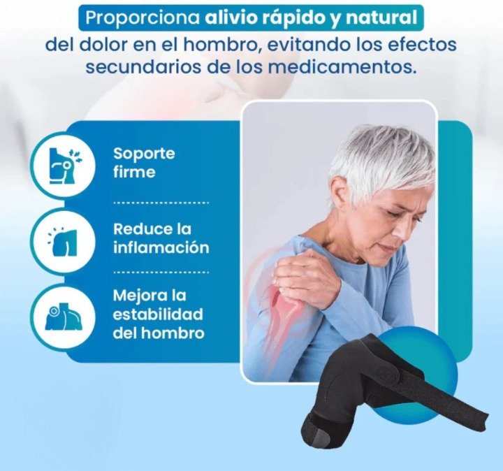 Alivia tu Dolor del Manguito Rotador - Hombrera Termica Premium®