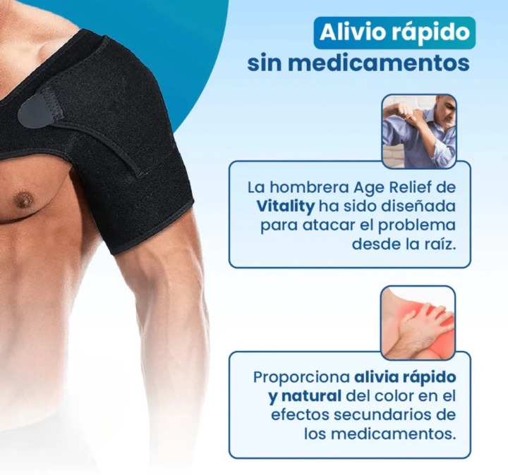 Alivia tu Dolor del Manguito Rotador - Hombrera Termica Premium®