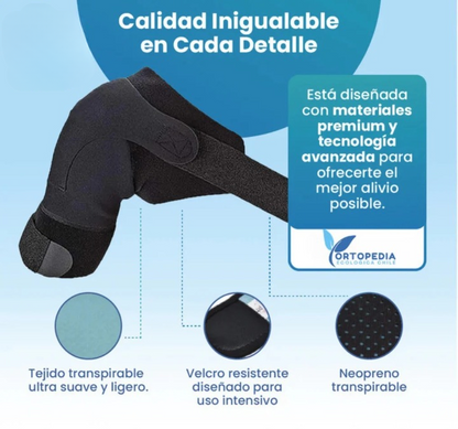 Alivia tu Dolor del Manguito Rotador - Hombrera Termica Premium®