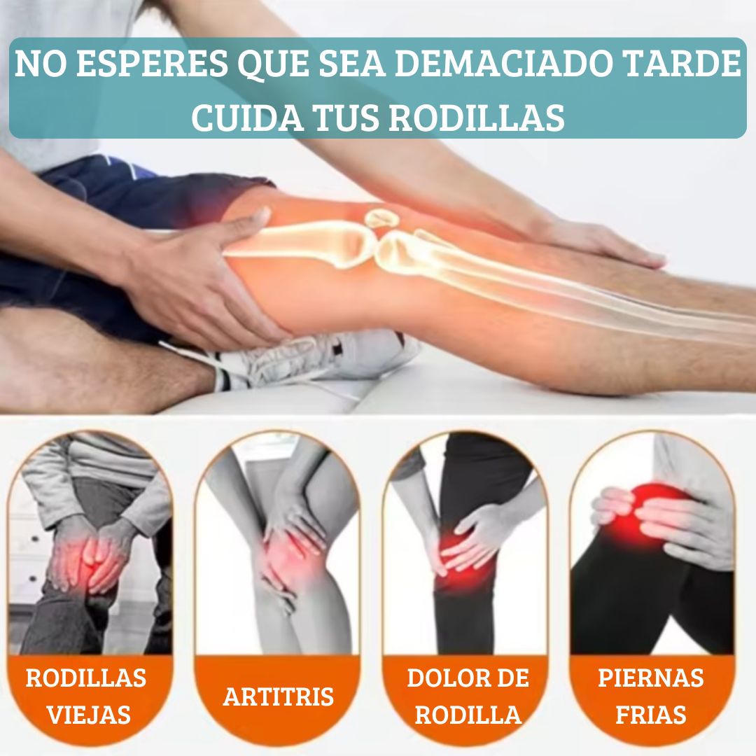 Alivia tu Dolor de Rodillas - Rodillera Termica Premium®